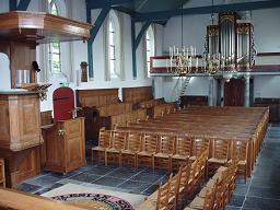 Interieur NH Kerk te Linschoten